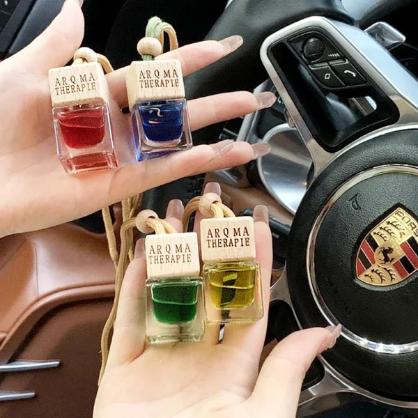Liquid Car Air Freshener Hanging Bottle Diffuser - Image 6